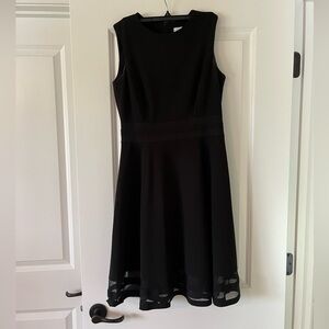Calvin Klein Black Sleeveless Dress